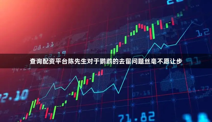 查询配资平台陈先生对于鹦鹉的去留问题丝毫不愿让步